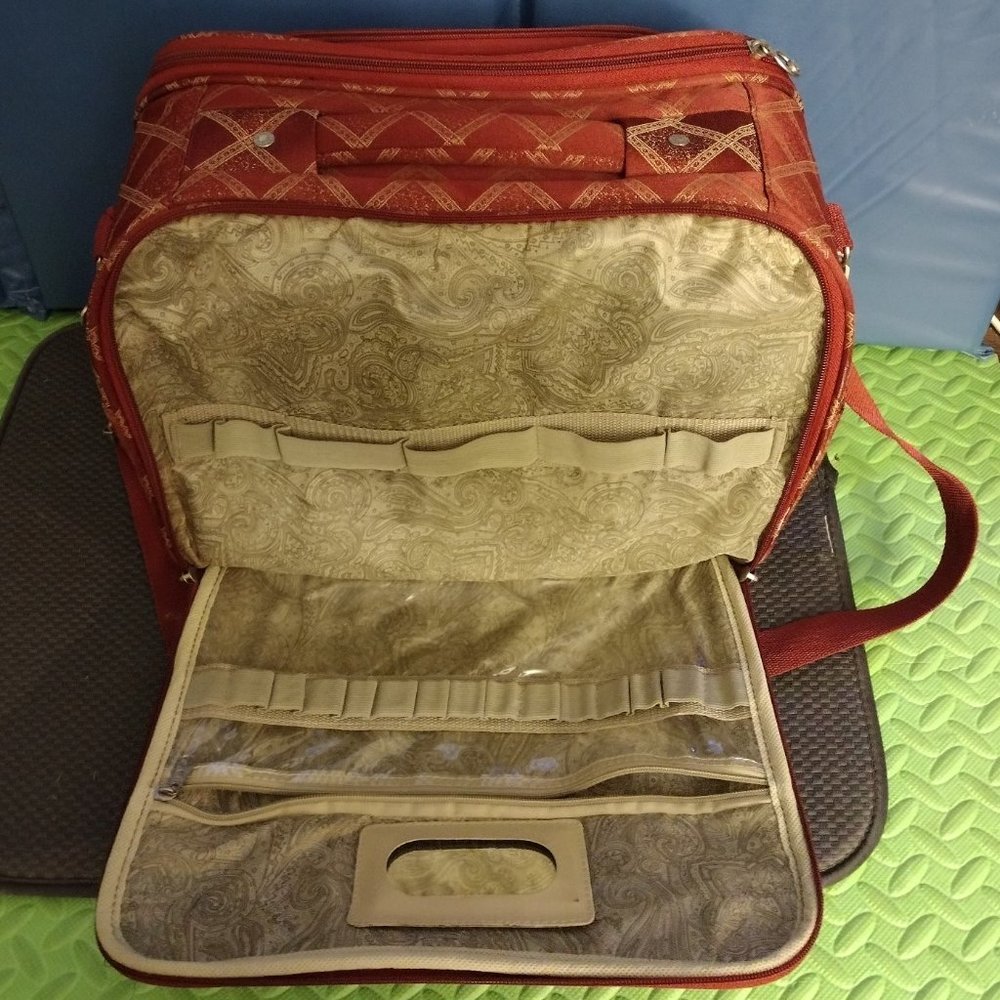 Vintage American Flyer Logo Carry On Travel Tote Bag - NWOT - Picture 4 of 5